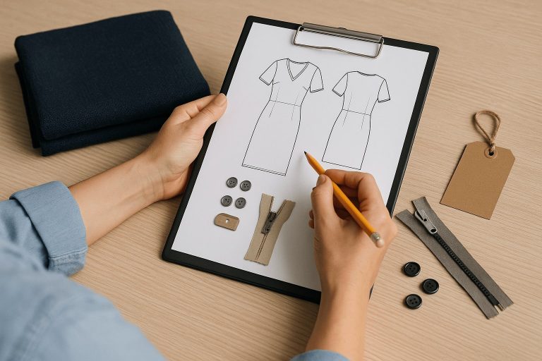 Как подготовить точное техническое задание для производства одежды